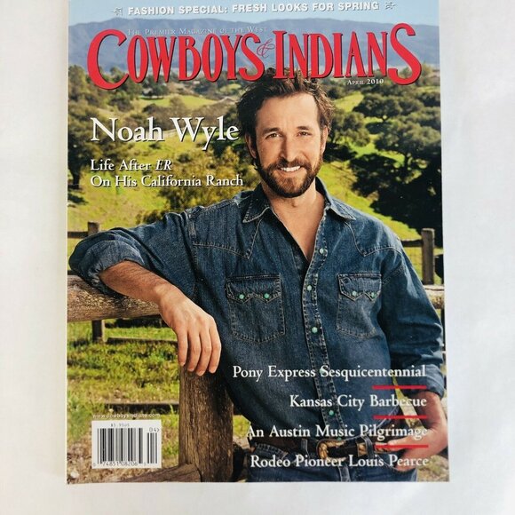 Cowboys & Indians Magazine Noah Wyle Life After ER Kansas City Barbecue - Picture 2 of 6